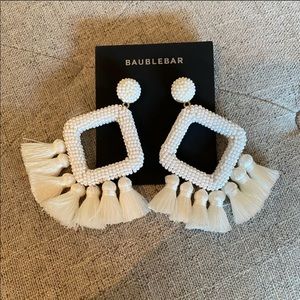 BaubleBar LANIYAH FRINGE DROP EARRINGS